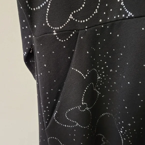 Torrid Disney Minnie Mouse high low Skater dress Black 2X